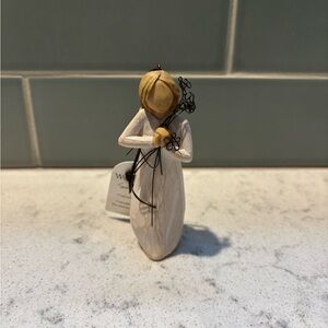 Willow Tree Friendship Figurine with Cream and Black Accents